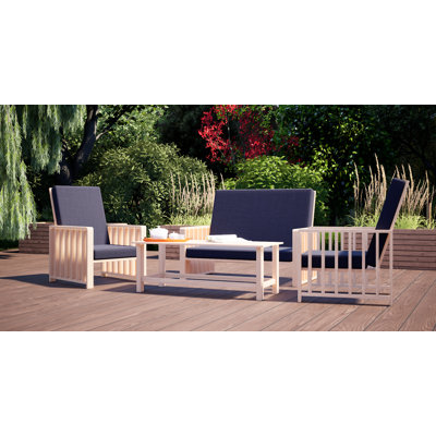 Cailynne 4 - Person Seating Group with Cushions