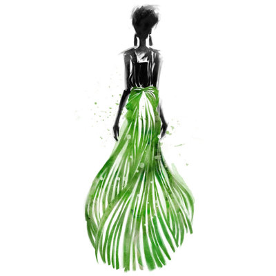 A La Mode VI Painting by Emma Brooks