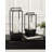Wood and Metal Two-Piece Candle Holder Set-1760002077
