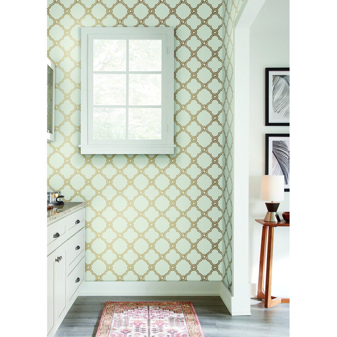 Geometric Roll York Wallcoverings 