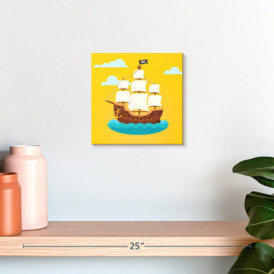 Ashelle Cartoon Pirate Ship