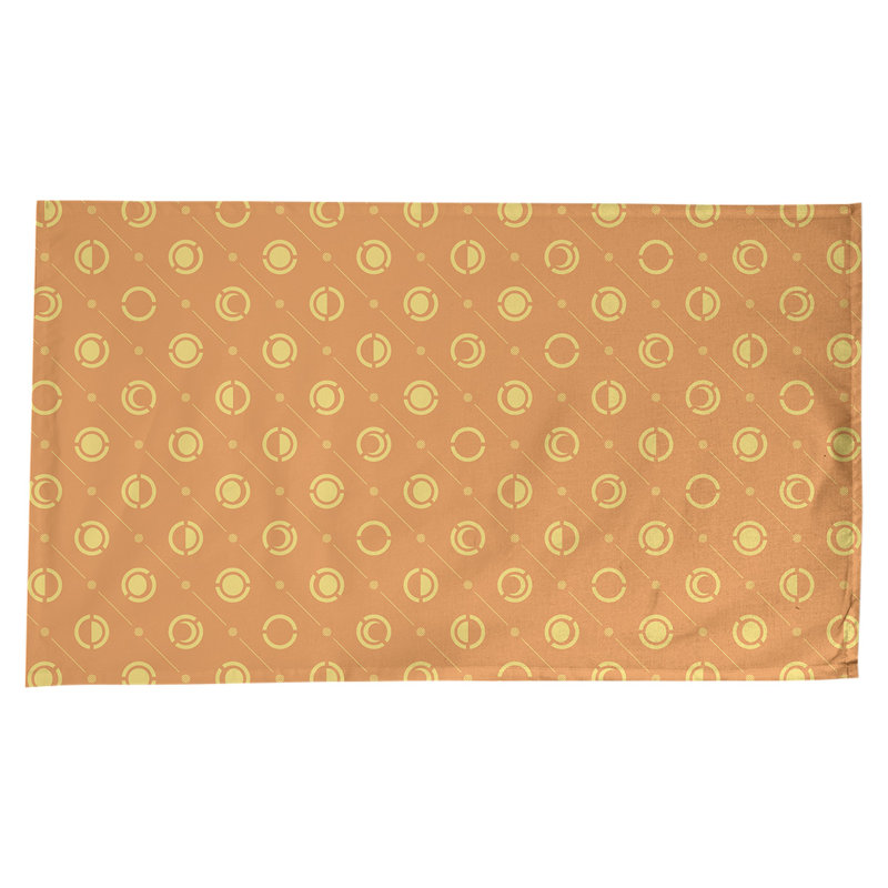 Nappe des phases de lune classiques, Orange/jaune