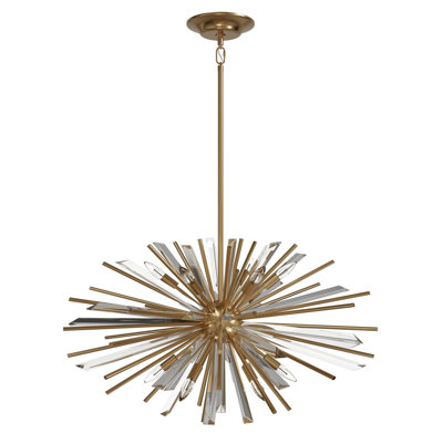 Lustre sphérique spoutnik à 8 lumières Bruna