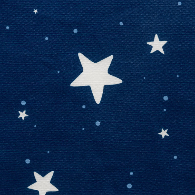 Bean Bag Bazaar Kids Starry Skies Print Classic Bean Bag, Navy Blue