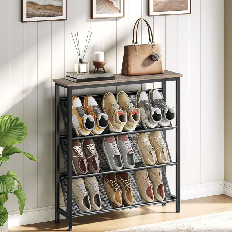 12 Pair Shoe Rack