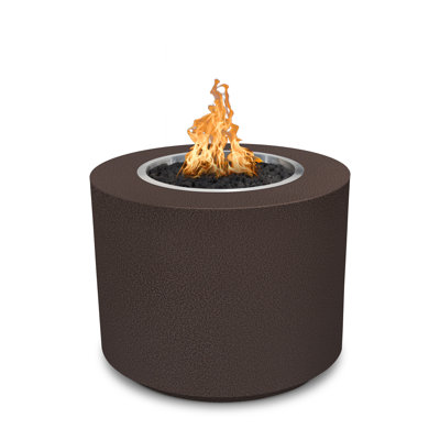 Beverly Round Concrete Smokeless Fire Pit