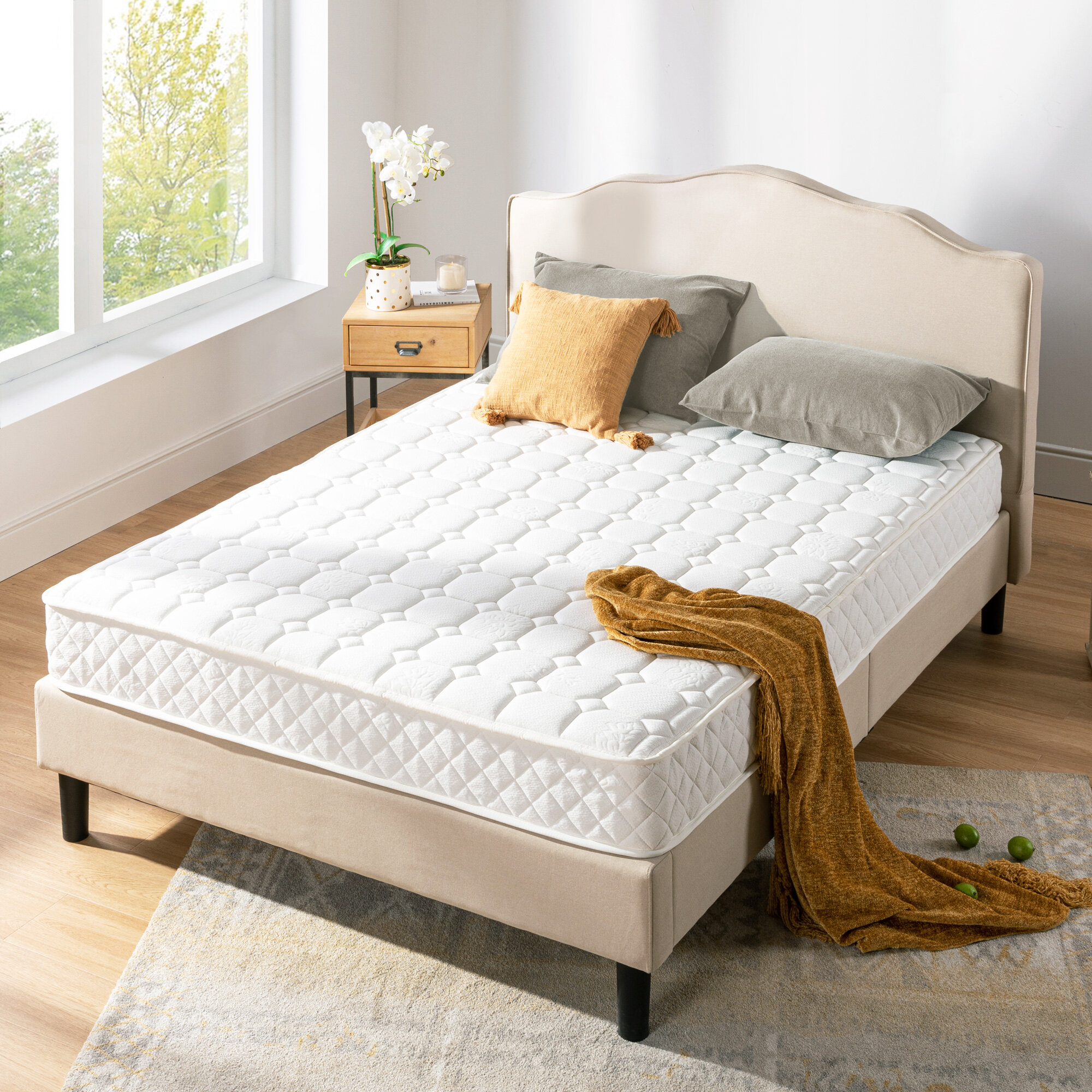 Alwyn Home Dawley 8'' Medium Pocket Spring Mattress & Reviews 