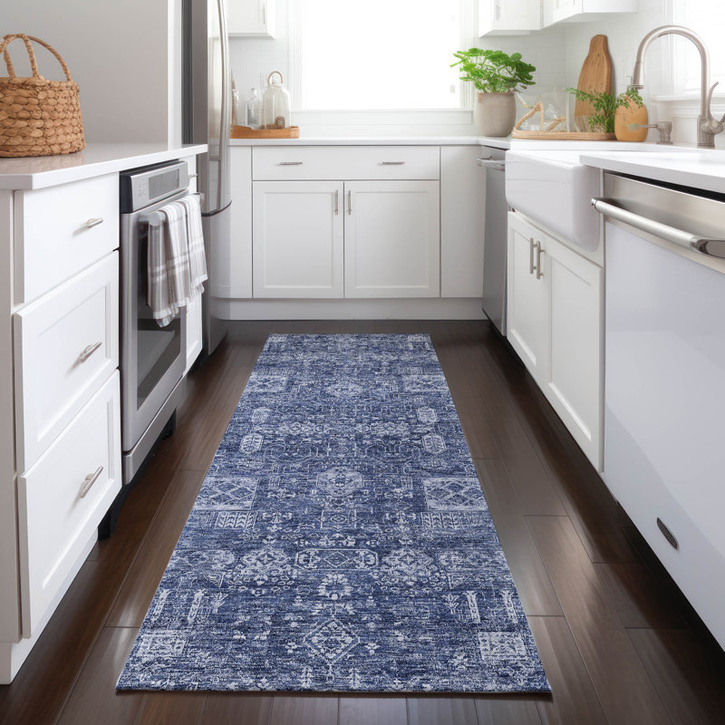 Tapis intérieur / extérieur Ivalda, Tapis de couloir 2 pi 3 po x 7 pi 6 po