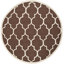 Hand-Tufted Wool Brown/Ivory Rug
