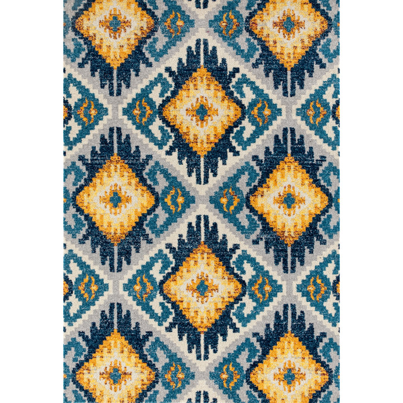 Brenner Geometric Indoor Rug, Rectangle 9'8" x 13'2"
