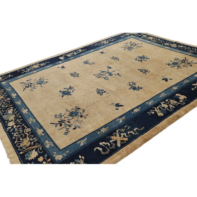 One-of-a-Kind 8'8”x11'2” Hand Knotted Area Rug