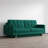 Vegas Sofa 90" Upholstered Sleeper Sofa-711596980