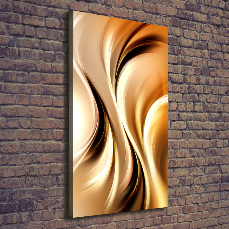 Abstract Waves - Wrapped Canvas Print