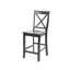Tabouret de comptoir en bois massif 24 po Diamondback-753437017-719889427