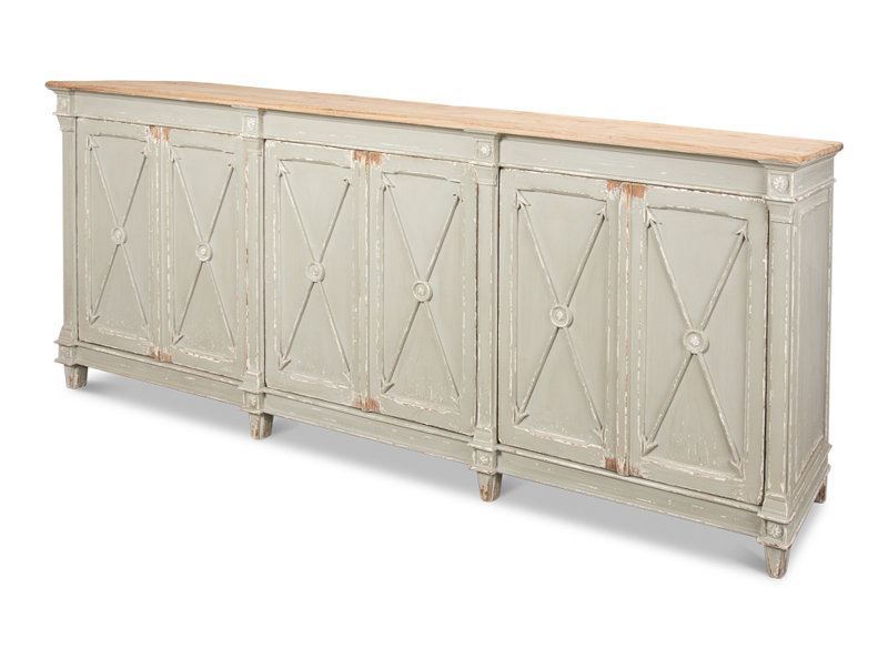 Monarda 96'' W Solid Wood Sideboard