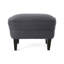 Fauteuil club + repose-pieds