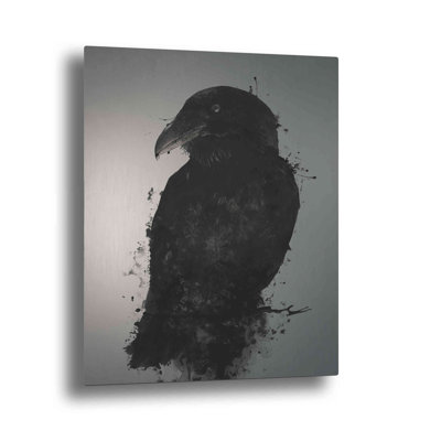The Raven by Nicklas Gustafsson, on Brushed Aluminum