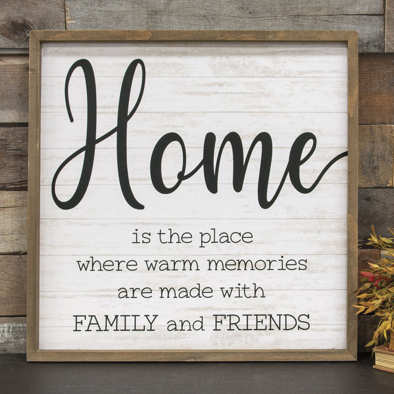 Farmhouse Wall Decor on Wood