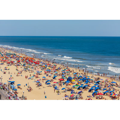 Beach by Rypson - Wrapped Canvas Print