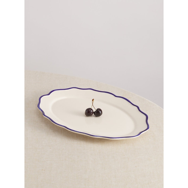 Jane Handpainted Oval Platter
