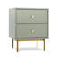 Aivis 50cm W Metal Bedside Table-1390179566
