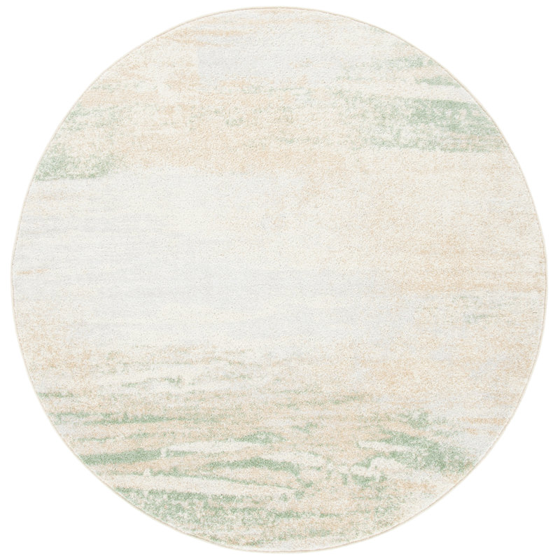Tapis abstrait Xanthe, Rond 8 pi