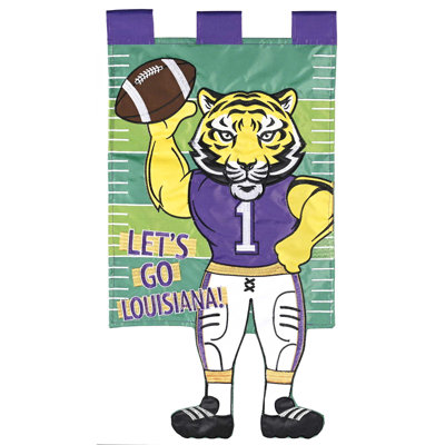 «Crazy Leg Tiger Lets Go Football»