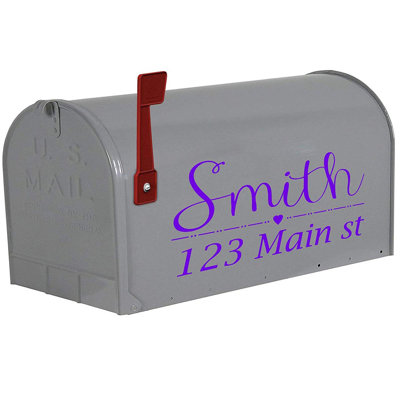 Couvercle de boîte aux lettres personnalisé autocollant