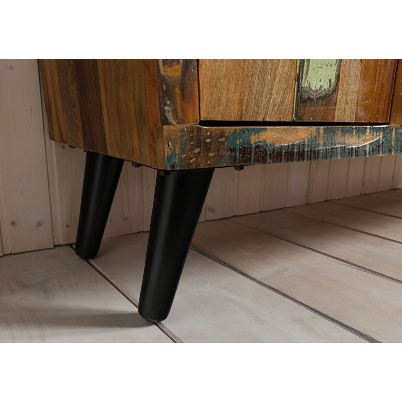 Sixties 150cm Solid Wood Sideboard