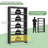 5-Tier AV Media Stand, 69.3" Tall, Open Shelves For CD, Record Player, AV Equipment, Black