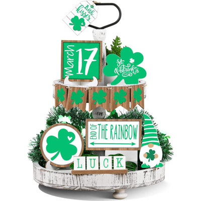 Kalisee Wood Tiered Stand