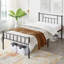Delaenie Metal Platform Bed-534920298-534920299