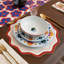 Floral Handmade Porcelain Salad/Dessert Plate