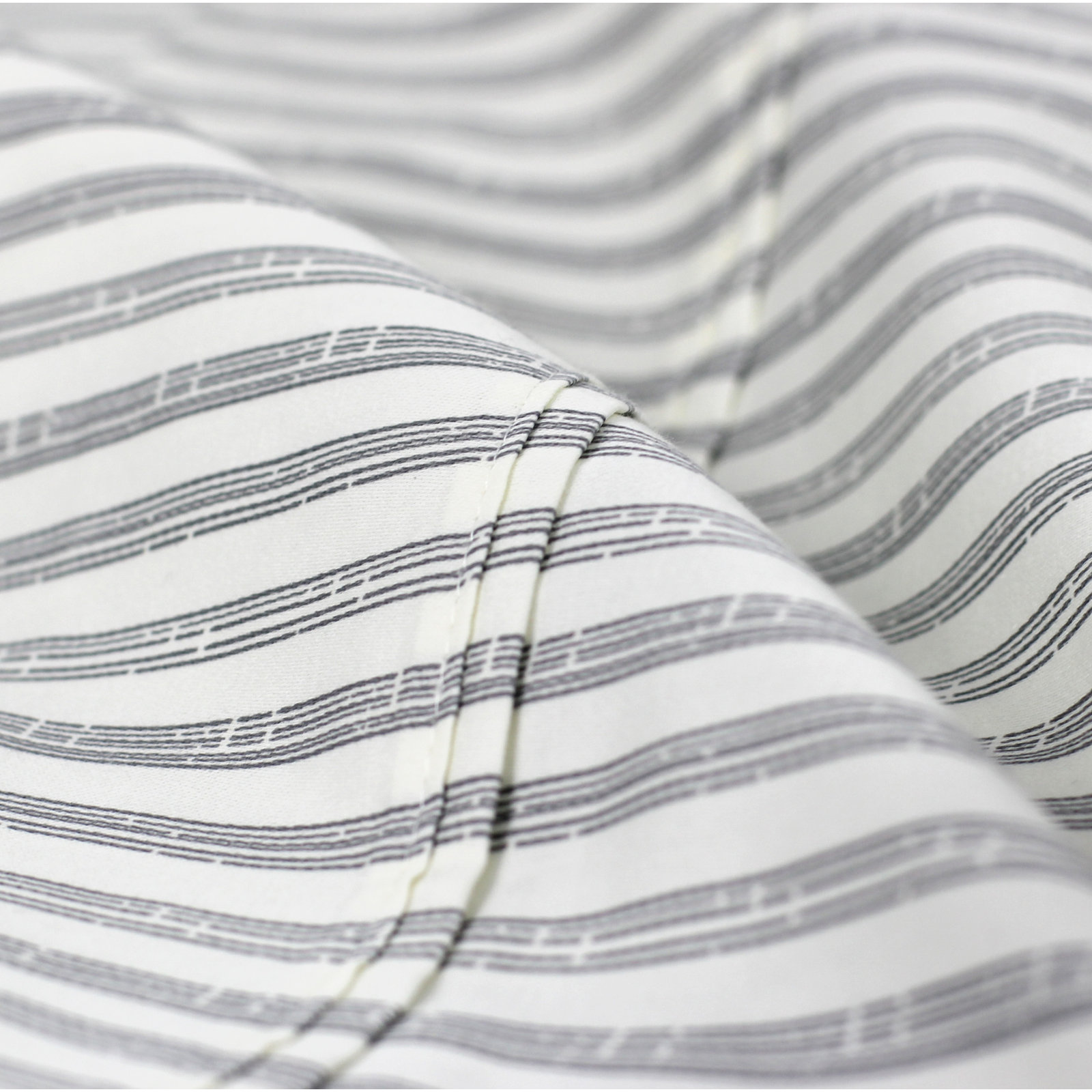 Cobbett Cotton Sheet Set, Twin, Gray