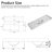 60'' Quartz Single Bathroom Countertop with Sink – For Vanity Replacement, No Cabinet
