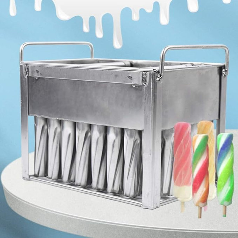 40 PCS Ice Cream Popsicle Maker Molds