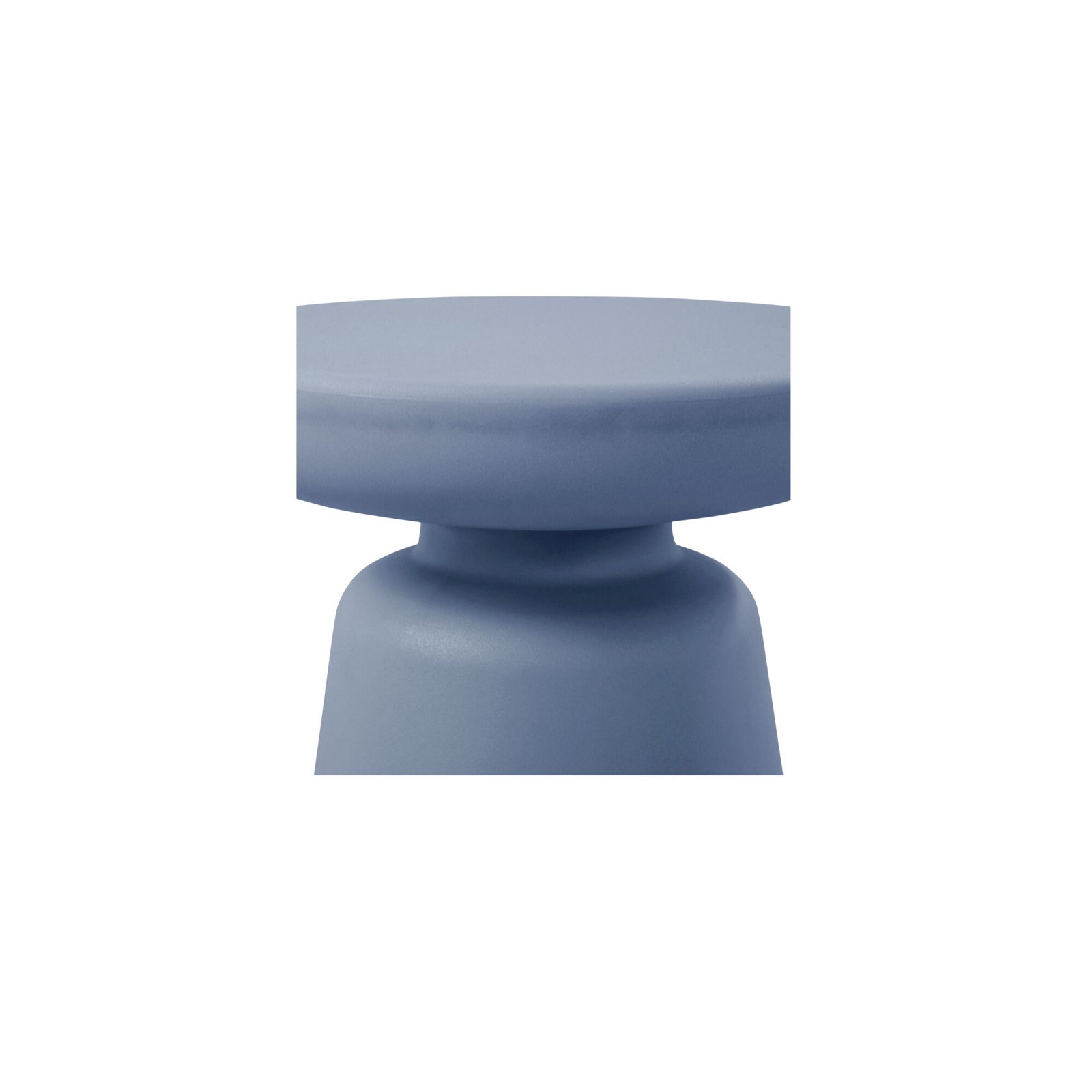 16" Patio Side Table, Blue