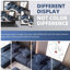 Ensemble de canapé moderne et grand modulaire, canapé rembourré en flanelle brillante avec 8 coussins, 8 coussins de bricolage, aucun assemblage requis, bleu-1704132941