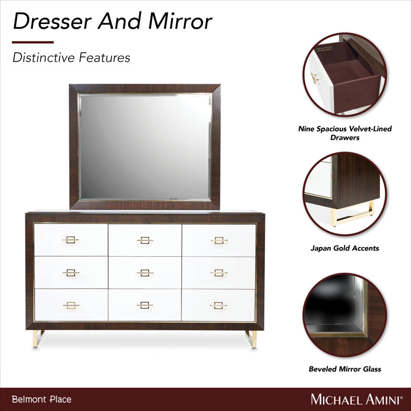 Belmont Place 9 - Drawer Dresser