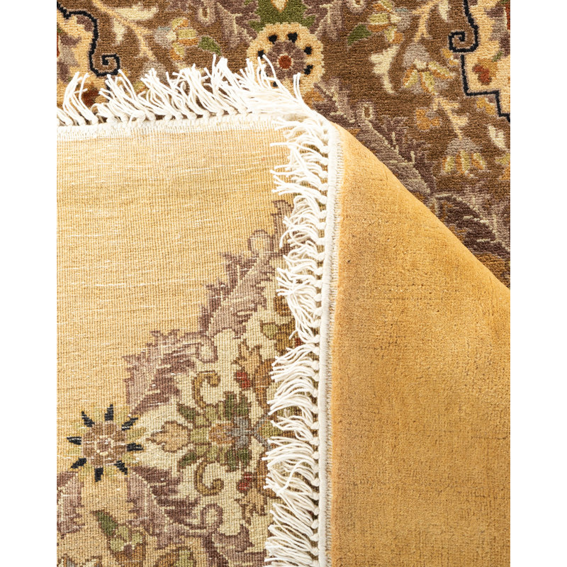 Classic One-of-a-Kind 7' 1" X 7' 1" Hand Knotted Area Rug