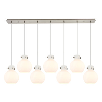 Luminaire suspendu sphère 7 lumières Amrith