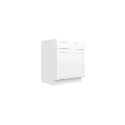36'' Single Bathroom Vanity Base Only in White