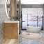 Ensemble de meuble-lavabo mural simple 47 po-2116105950