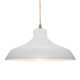 Fallon Single Light Ceramic Dimmable Pendant