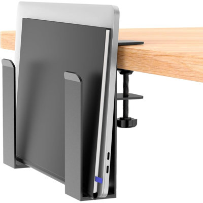 Support de rangement réglable pour ordinateur portable, organisateur de bureau sans perceuse