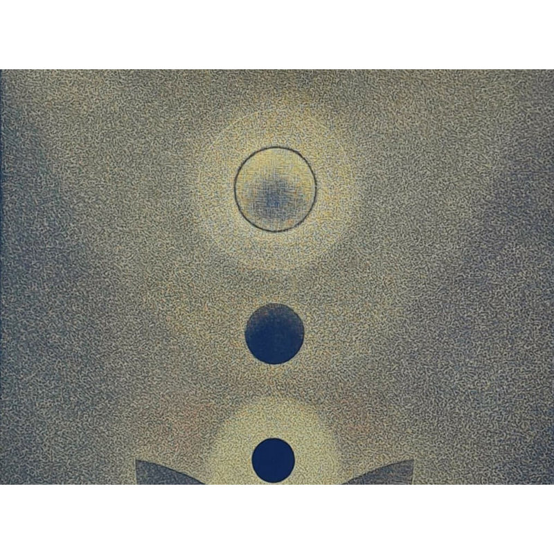 Vaishvanara 11, peinture | Huile sur toile | Devulapalli Hanumantha Rao