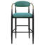 Chaise de bar rembourrée (ensemble de 2)-2060945153