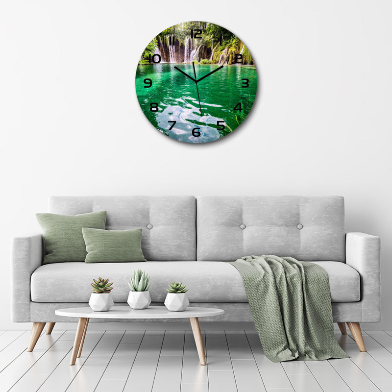 Jisele Glass Wall Clock