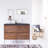 Nova Solid Sheesham 1210mm Free-Standing Double Vanity Unit