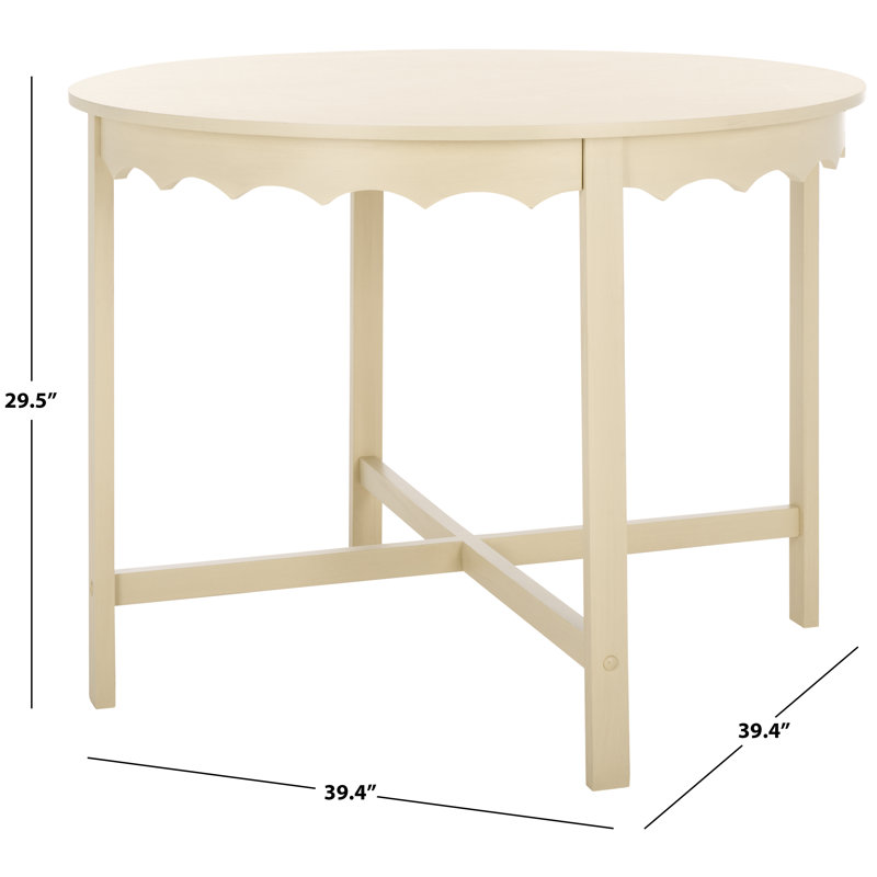 Seraphina Round Dining Table, Sand